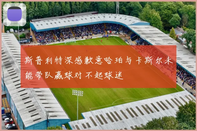 斯普利特深感歉意哈珀与卡斯尔未能带队赢球对不起球迷